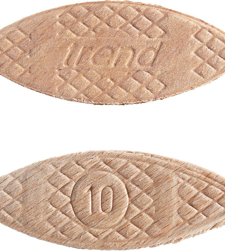 100Pcs Beechwood Joining Biscuits (No. 10) for Woodworking, Joinery, and Furniture Framing, BSC/10/100